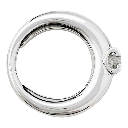 Bague 47 Solitaire Cartier, "Louis Cartier", or blanc et diamants. 58 Facettes 30629