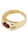 Bague Bague rubis et diamants 58 Facettes