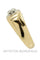 Bague 60 Chevalière diamant 58 Facettes 21701