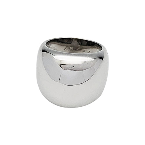 Bague 52 Bague Poiray jonc en or blanc. 58 Facettes 30413