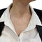 Collier Collier en or rose, 11 diamants cognacs. 58 Facettes 29614