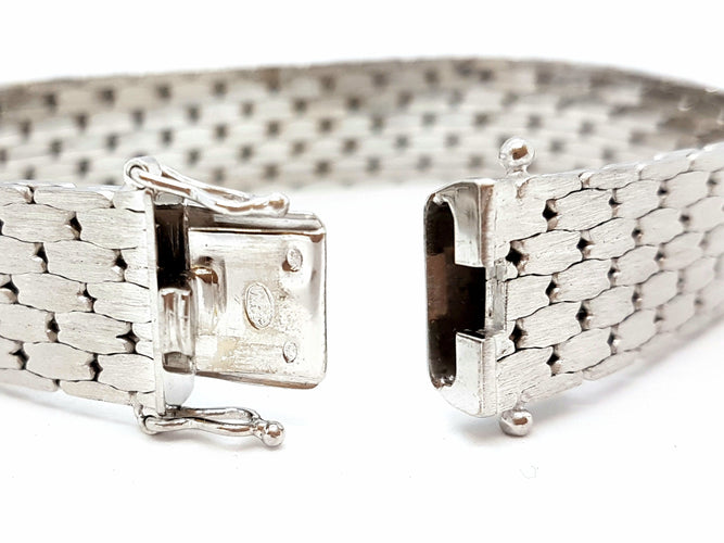 Bracelet Bracelet Or blanc 58 Facettes 00167CN