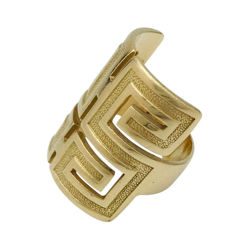 Bague 50 Bague Cartier "Méandre" en or jaune 58 Facettes 29044-1