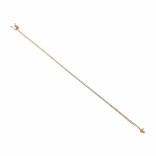 Bracelet Bracelet ligne en or jaune, diamants 1,38 ct 58 Facettes 30054