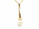Collier Collier Chaîne + pendentif Or jaune Perle 58 Facettes 716808CD