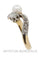 Bague 45 Vous et moi perle et diamants 58 Facettes 34681