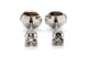 Boucles d'oreilles Boucles d'oreilles Puces Or blanc Diamant 58 Facettes 1089901CD