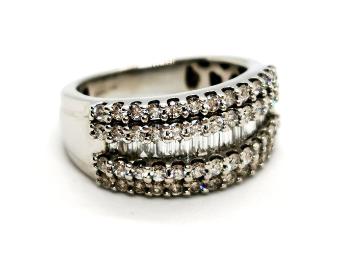 Bague 50 Bague Or blanc Diamant 58 Facettes 1157613CN
