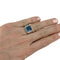 Bague 50 Bague Fred "Pain de sucre" en or blanc, topaze et diamants. 58 Facettes 30081