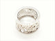 Bague 54 Van der Bauwede Bague Or blanc 58 Facettes 00043GD