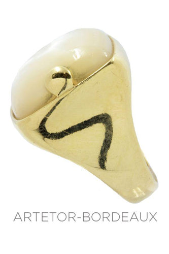 Bague 56 Bague jonc nacre 58 Facettes 12121