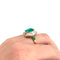 Bague 50 Bague en or jaune jupe émeraude 4,12 carats, diamants. 58 Facettes 30506