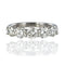Bague 55 Bague or blanc 5 diamants 58 Facettes 18-144-55