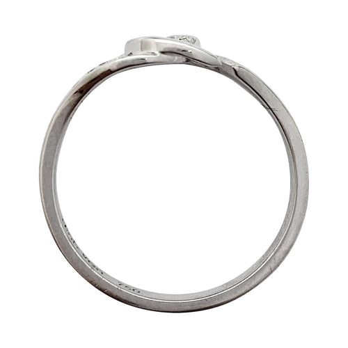 Bague 51 Bague Dinh Van "Menottes R8" en or blanc, diamants. 58 Facettes 30380