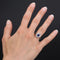 Bague 58 Bague ancienne marguerite saphir diamants 58 Facettes 21-197-58