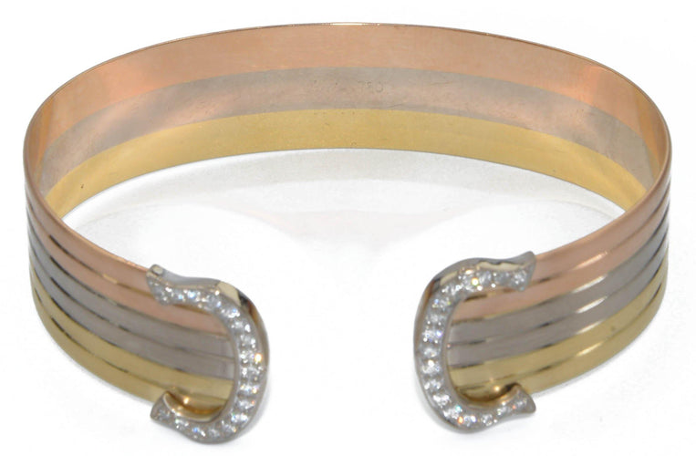 Bracelet Bracelet de la maison Cartier modèle les 2 C 58 Facettes 0