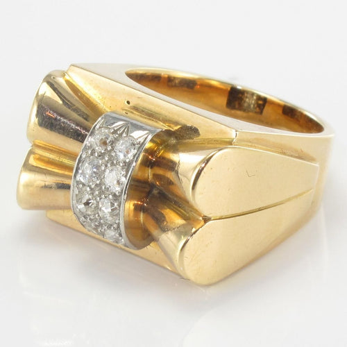 Bague 55 Bague tank noeud Diamants 58 Facettes 11-002-2740246-55