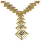 Collier Collier cravate Ilias Lalaounis en or jaune et diamants. 58 Facettes 27956