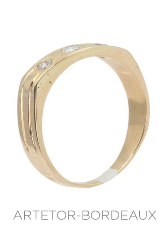 Bague 59 Bague diamants moderne 58 Facettes 32771