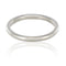 Bague 52 Alliance en platine 58 Facettes 18-022-52-1