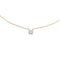 Collier Collier solitaire diamant 0,63 carat, 2 ors 58 Facettes 30239
