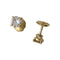 Boucles d'oreilles Puces d'oreilles Cartier en or jaune et diamants. 58 Facettes 29999