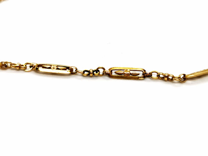 Collier Collier Art déco Or jaune Diamant 58 Facettes 1120170CD