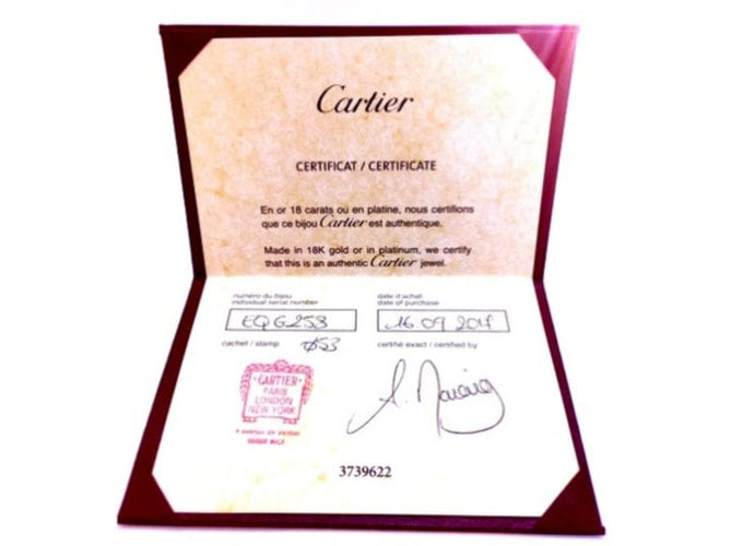 Bague 53 Cartier Bague Alliance 1895 Or rose 58 Facettes 1173327CN