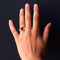 Bague 62 Bague rubis jonc ancienne en or jaune 58 Facettes 20-228-59