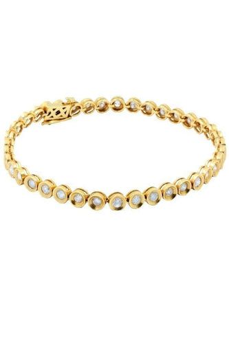 Bracelet Bracelet ligne diamants 58 Facettes 14211