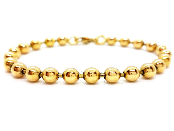 Bracelet Bracelet Boules Or jaune 58 Facettes 00501CN