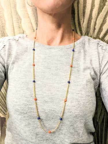 Collier Sautoir vintage Van Cleef & Arpels 58 Facettes