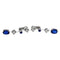Boucles d'oreilles Boucles d'oreilles Chaumet, "Clarisse", en or blanc, saphirs et diamants. 58 Facettes 23684