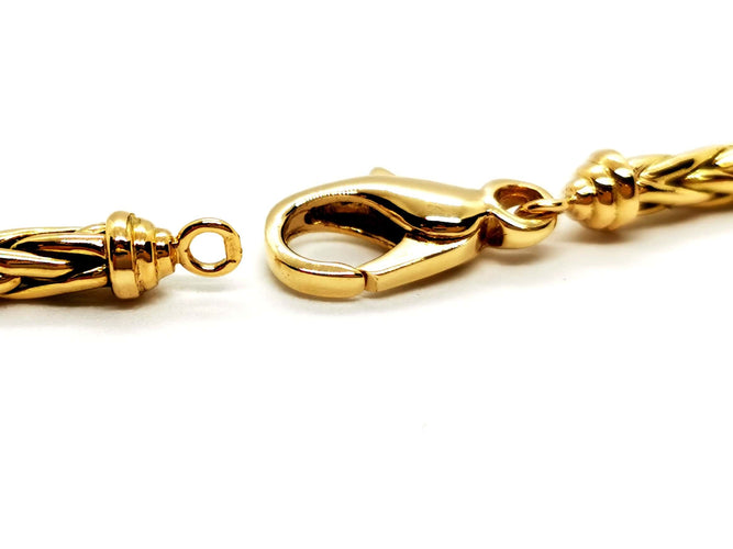 Collier Collier Maille palmier Or jaune 58 Facettes 1167343CN