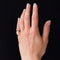 Bague 43 Bague boule or jaune 58 Facettes 20-240-42