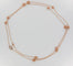 Collier Sautoir vermeil rose motifs ronds ciselés et camée 58 Facettes C8R