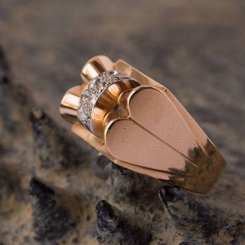 Bague 55 Bague tank noeud Diamants 58 Facettes 11-002-2740246-55