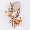 Broche Broche vintage bouquet or et diamants 58 Facettes 17-401