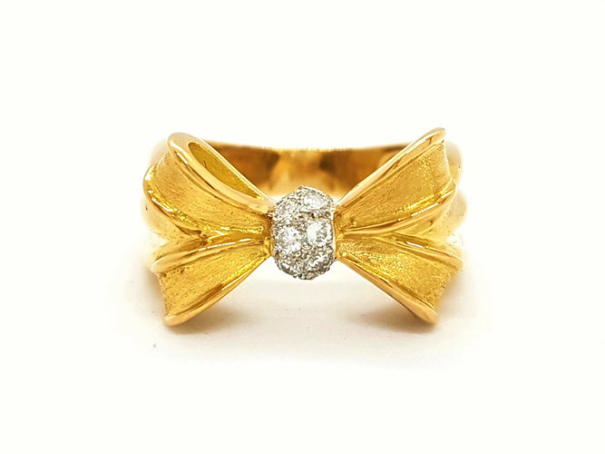 Bague 53 Bague Or jaune Diamant 58 Facettes 00022GD