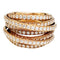 Bague 52 Bague de Grisogono "Allegra" en or rose et diamants. 58 Facettes 30547