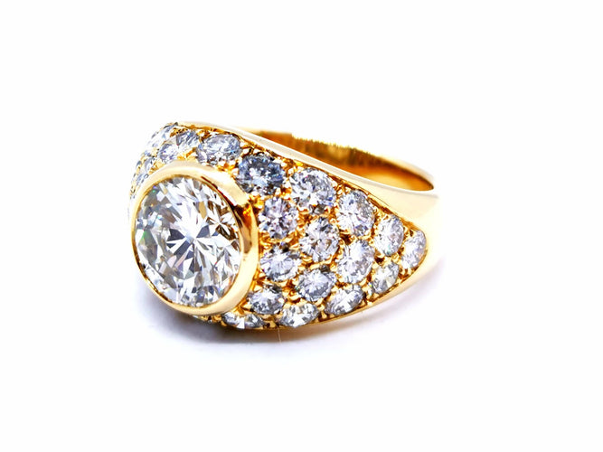 Bague 52 Bague Solitaire Or jaune Diamant 58 Facettes 990408CN