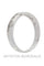 Bague 51 Demi-alliance diamants serti rail 58 Facettes 29951