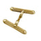 Boutons de manchette Boutons de manchette Van Cleef & Arpels "Bâtonnets" en or jaune. 58 Facettes 30162
