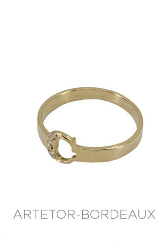 Bague 55 Bague diamants moderne 58 Facettes 35991