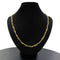 Collier Collier or personnages entrelacés 58 Facettes 12-037