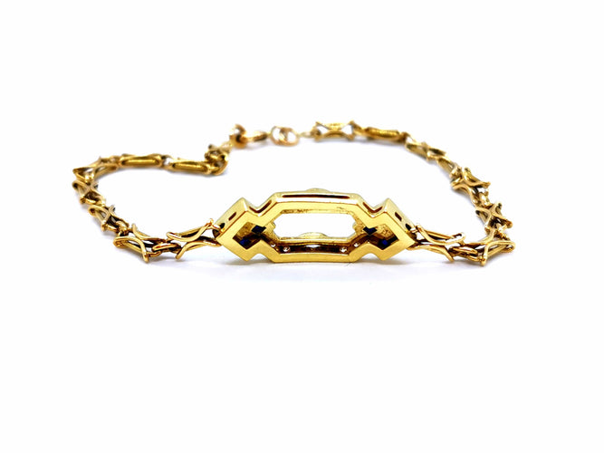 Bracelet Bracelet Or jaune Diamant 58 Facettes 968058CN