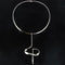 Collier Collier argent torque moderniste 58 Facettes 14-223