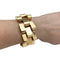 Bracelet Bracelet tank en or rose. 58 Facettes 30240