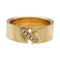 Bague 52 Bague Chaumet "Lien", or jaune et diamants. 58 Facettes 28814-1