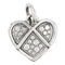 Pendentif Pendentif Poiray, collection "L'Attrape-coeur", or blanc, diamants. 58 Facettes 30353